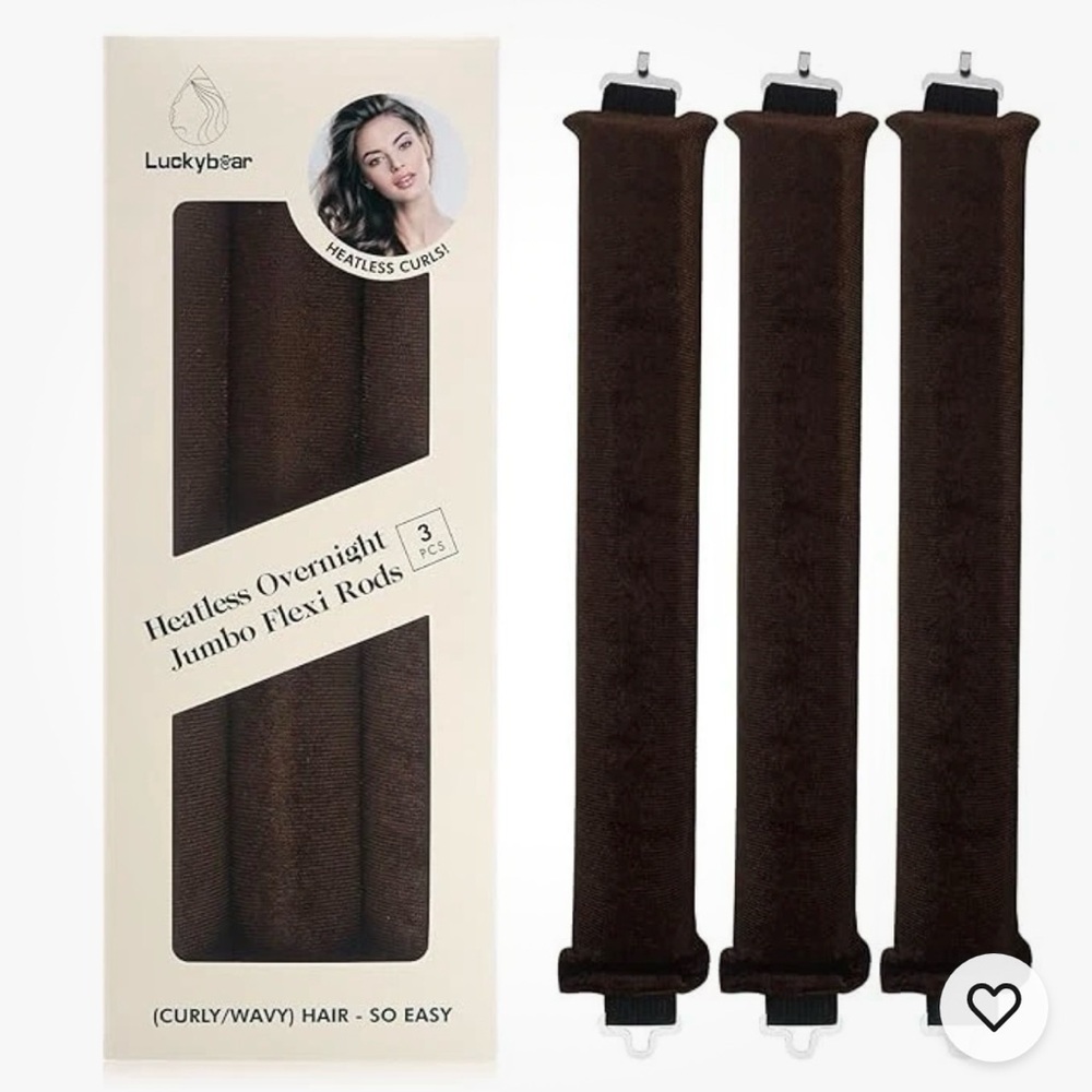 Lucky Brand Heatless Overnight Jumbo Flexi Rods - Brown